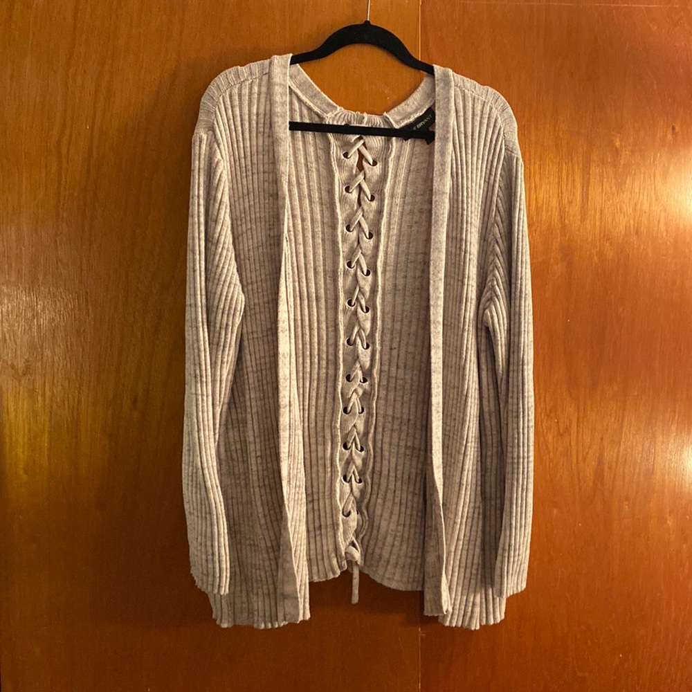 Lane Bryant lace-back Cardigan, 26/28